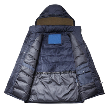 Fleece Drawstring Outdoor Active Winter Parka